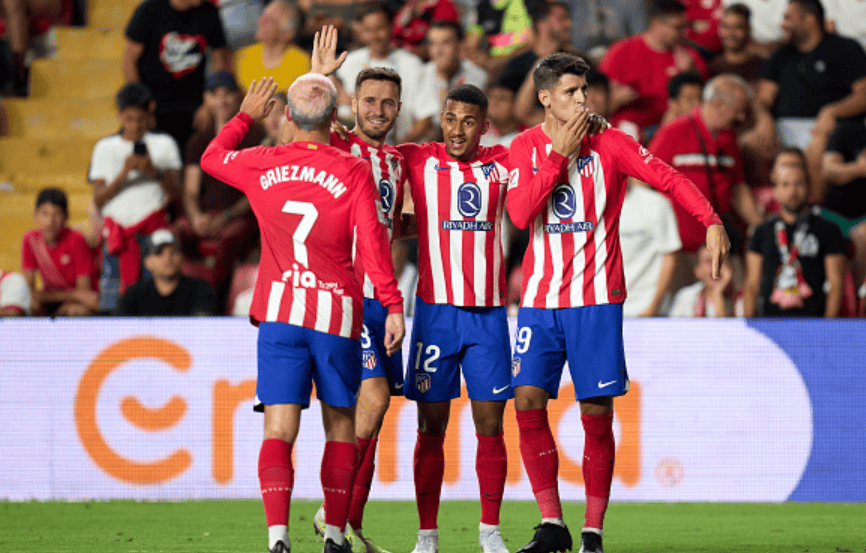 西蒙尼：我们一直在练定位球；现在不考虑前八只考虑奥维耶多（西蒙尼：定位球练不停；当下不看前八只盯奥维耶多）